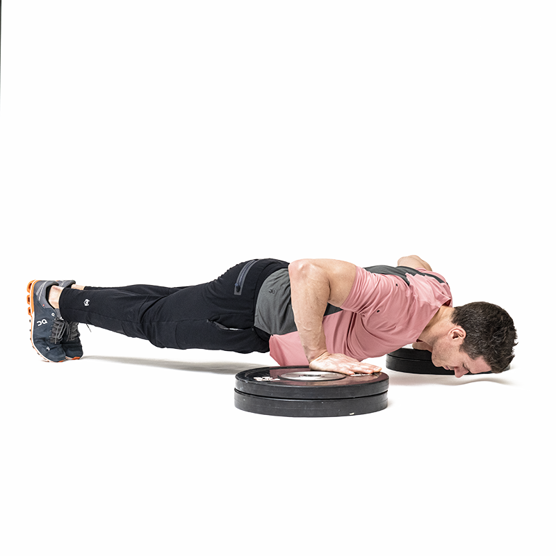 Plate Pushup Exercise Video Guide Muscle &amp; Fitness