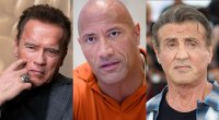 Arnold Schwarzenegger The Rock and Syvester Stallone celebrities that used steroids