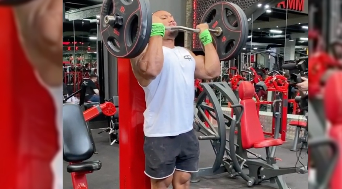 Larry Wheels Looks Set to Take on Strict Curl World Record