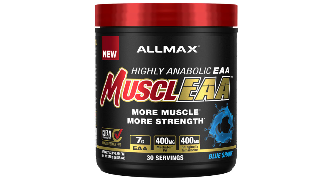 All Max blue shark essential amino acid supplement and powder