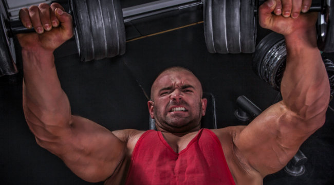 dumbbell bench press for chest