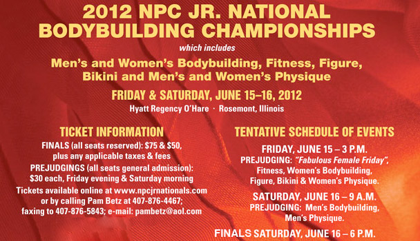 2012 Jr Nationals Bodybuilding, figure, physique and bikini