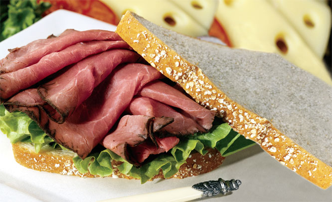 How to Bulk Up - Roast Beef Sandwich