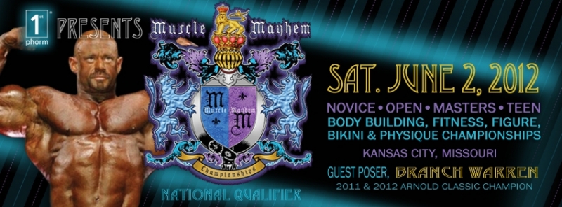 2012 Muscle Mayhem Bodybuilding Championships