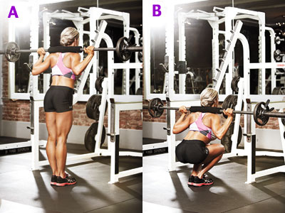 Narrow Stance Squat