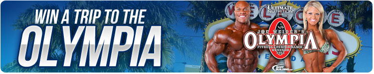 Win a trip to the Olympia!