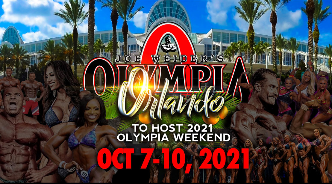 Joe Weider Olympia 2021 in Orlando Florida