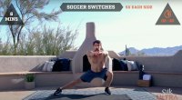 Michael Phelps training and working out at home and outside