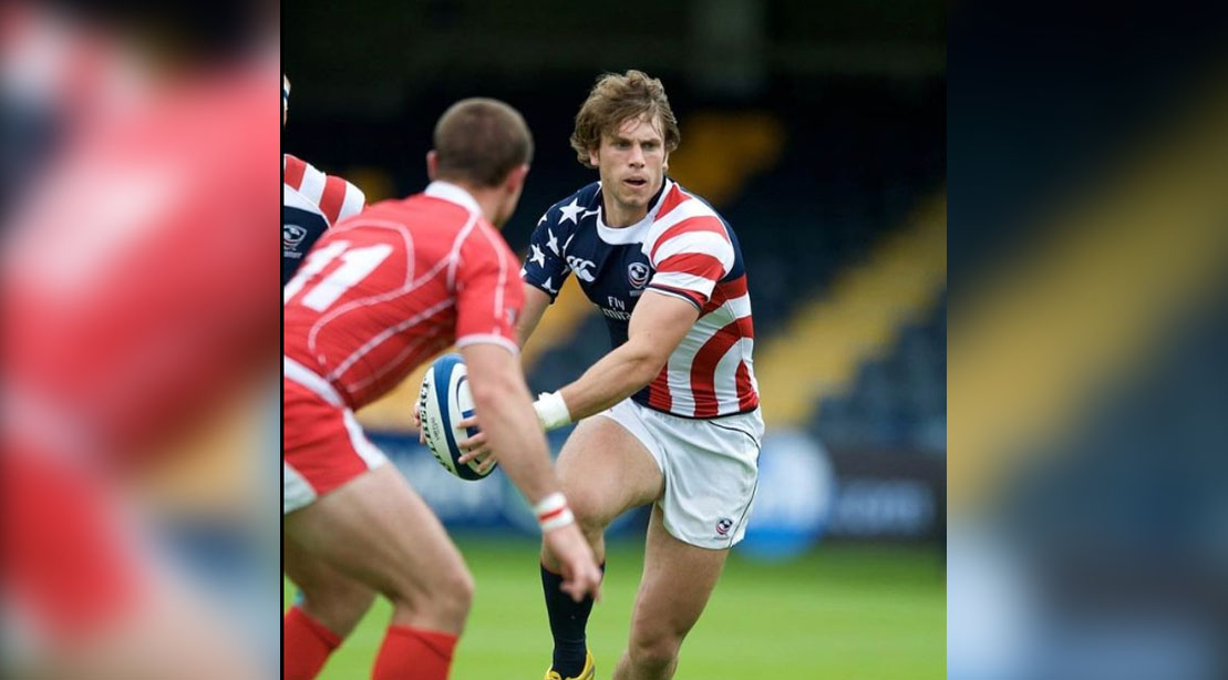 Rugby player Blain Scully