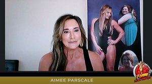 Female bodybuilder Aimee Parscale Interview on Femme Flex Friday