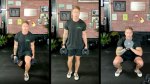 Celebrity trainer Erik Bartell and Muscle and Fitness Instagram live 30-minute floor workout