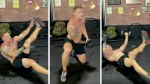 Erik Bartell performing 3 exercises from his 30 Minute HIIT Upper Body Workout