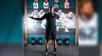 NFL Eagles All-Pro Lane Johnson Showing His Home Gym The ‘Bro Barn’