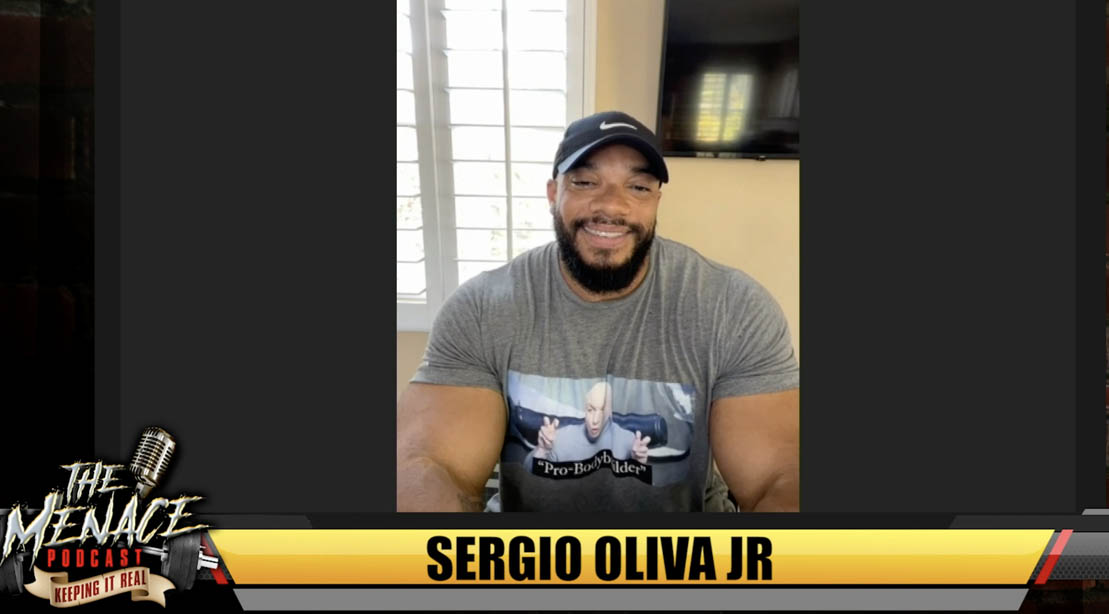 Bodybuilder Sergio Oliva Jr Interview with Dennis James on The Menace Podcast