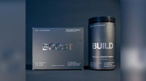 Build and Boost pre workout from Drink HRW