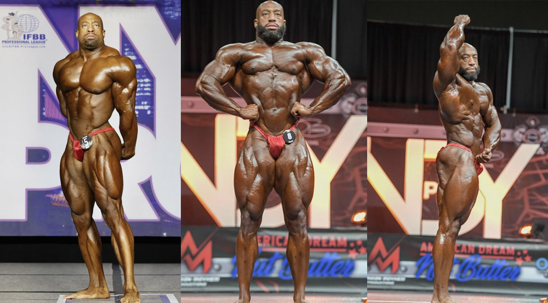 Men’s Open Bodybuilder Roy Evans competition photos
