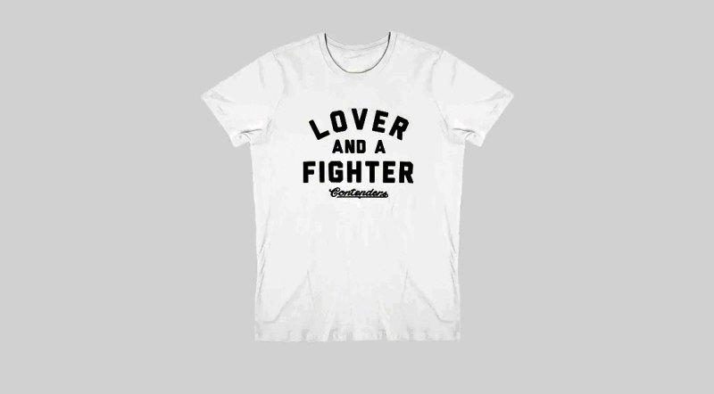 Contenders Clothing Lover and Fighter T-shirt