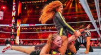 Female WWE wrestlers going at it in the squared circle