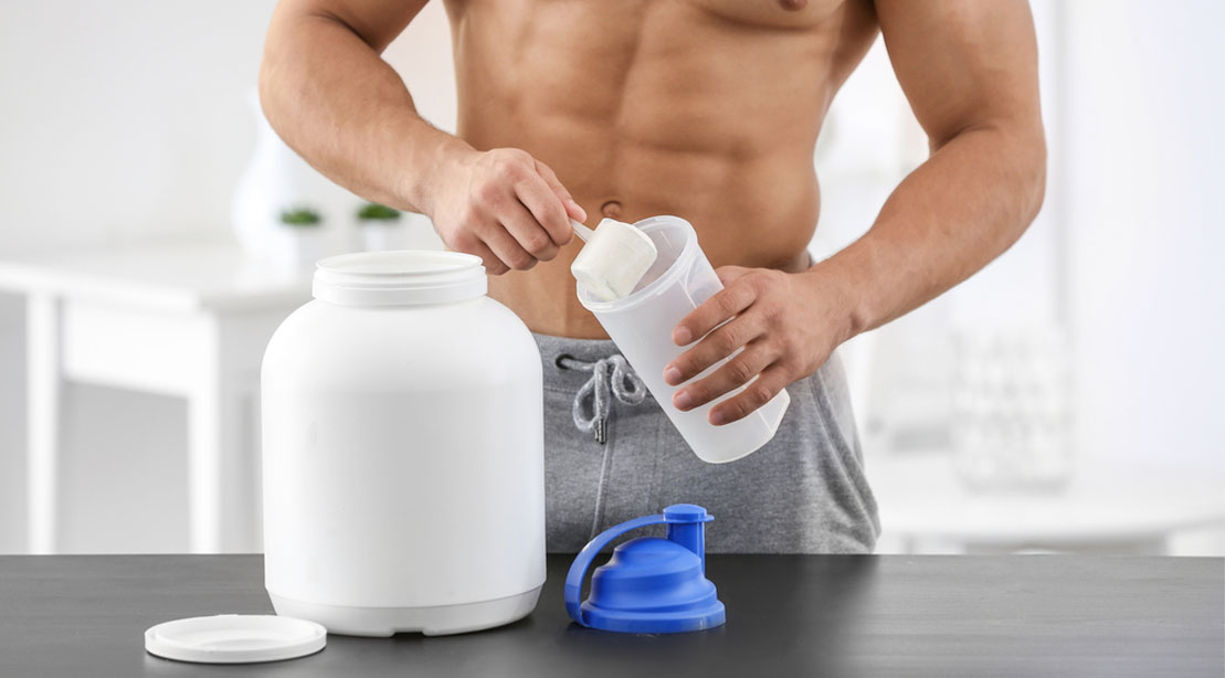 Protein powder for muscle gain
