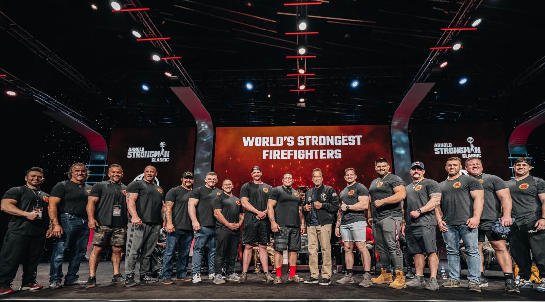 The ‘World’s Strongest Firefighter’ Honors Service
