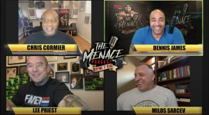 Bodybuilders Chris Cormier Lee Priest and Milos Sarcev on The Menace Podcast