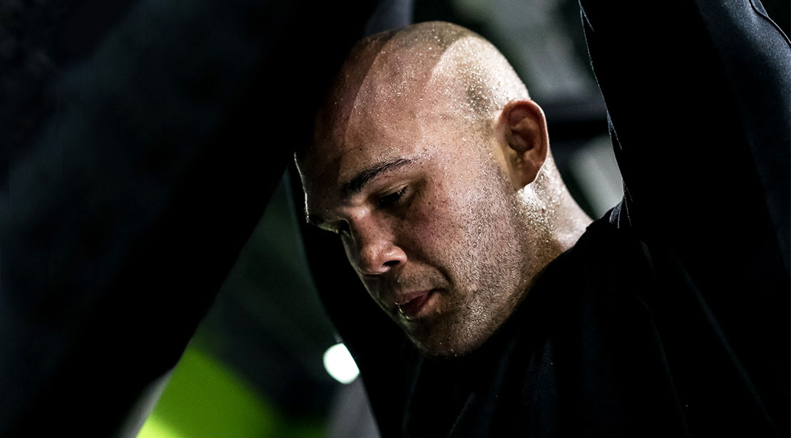 MMA Fighter Robbie Lawler tired and training for a fight at 40 years old