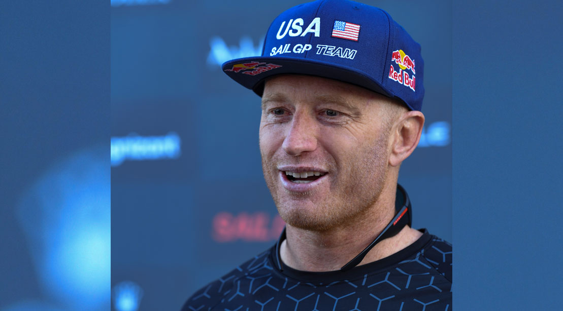 SailGP skipper and sailer Jimmy Spithill describing his sailing strength building and HIIT workout routine and session flow