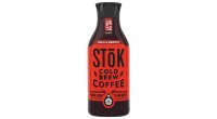 Cold brewed black canned coffee