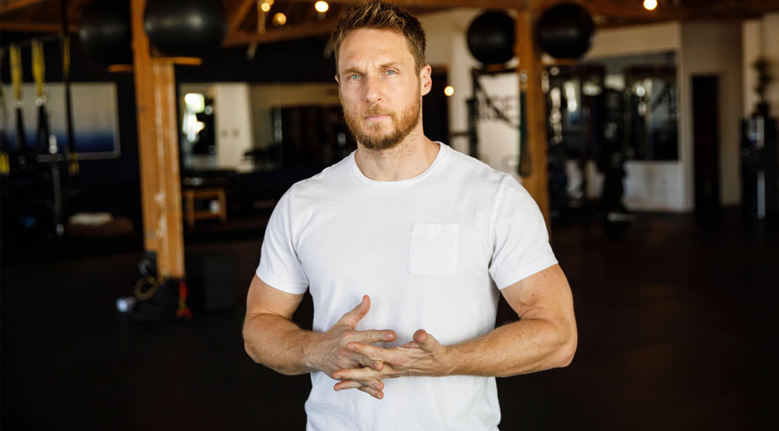 Celebrity trainer Jason Walsh sharing his fitness starter pack
