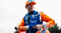 IndyCar Star Scott Dixon wearing PNC race car driver gear