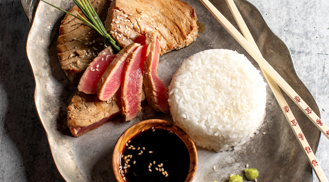 Chad Belding Seared Tuna Medallion Recipe