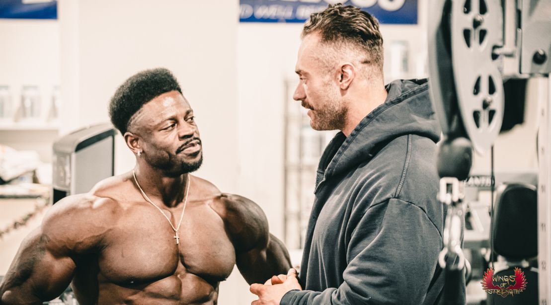 BREON ANSLEY TALKING WITH CHRIS BUMSTEAD