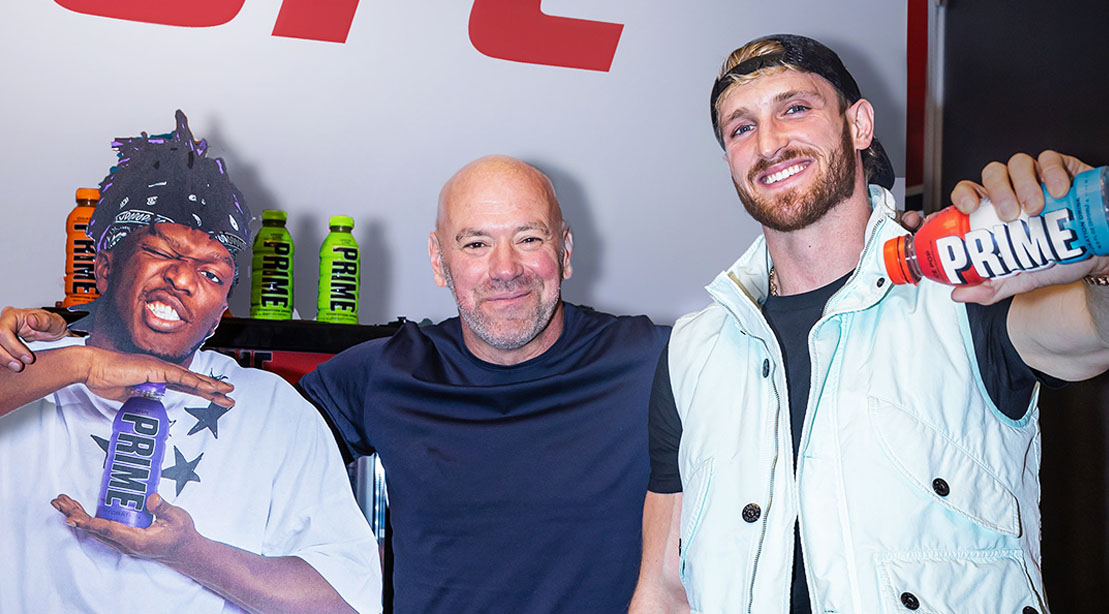 Dana White med Logan Paul som avslutter den viktigste avtalen