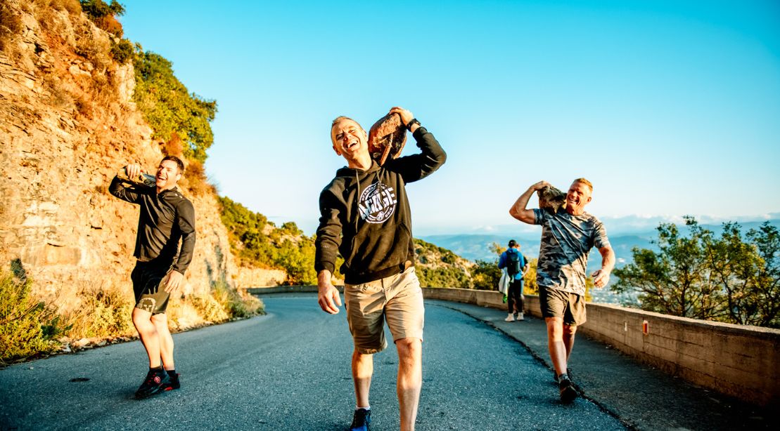 Joe DeSena Sparta Greece