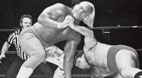 Wrestler Billy Graham wrestling in the ring