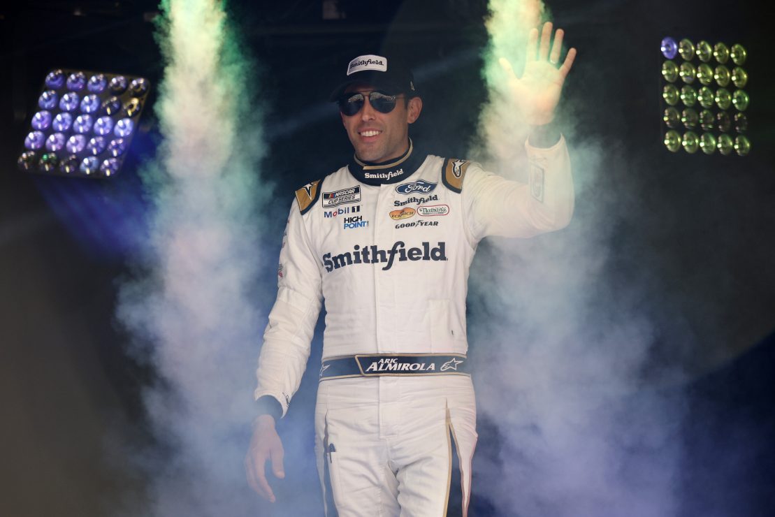 Aric Almirola Continues Training Year-Round to Reach Victory Lane