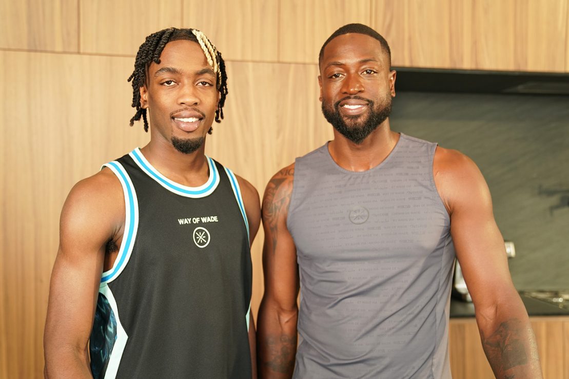 Zaire and Dwyane Wade