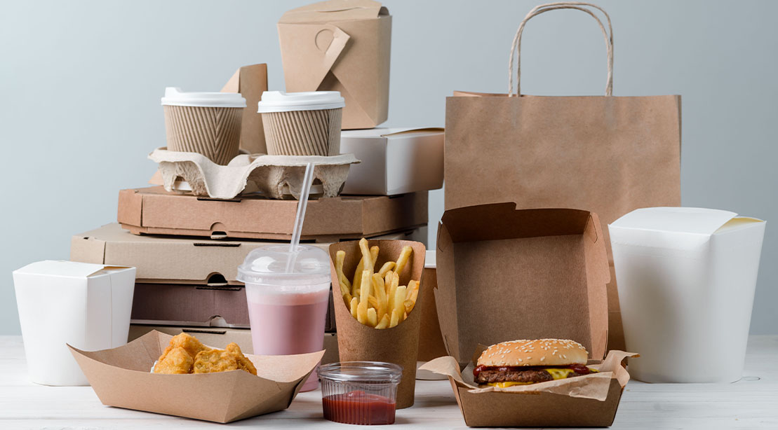 Fast food and junk food packaging