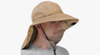  SUN CUBE Wide Brim Unisex Sun Hat