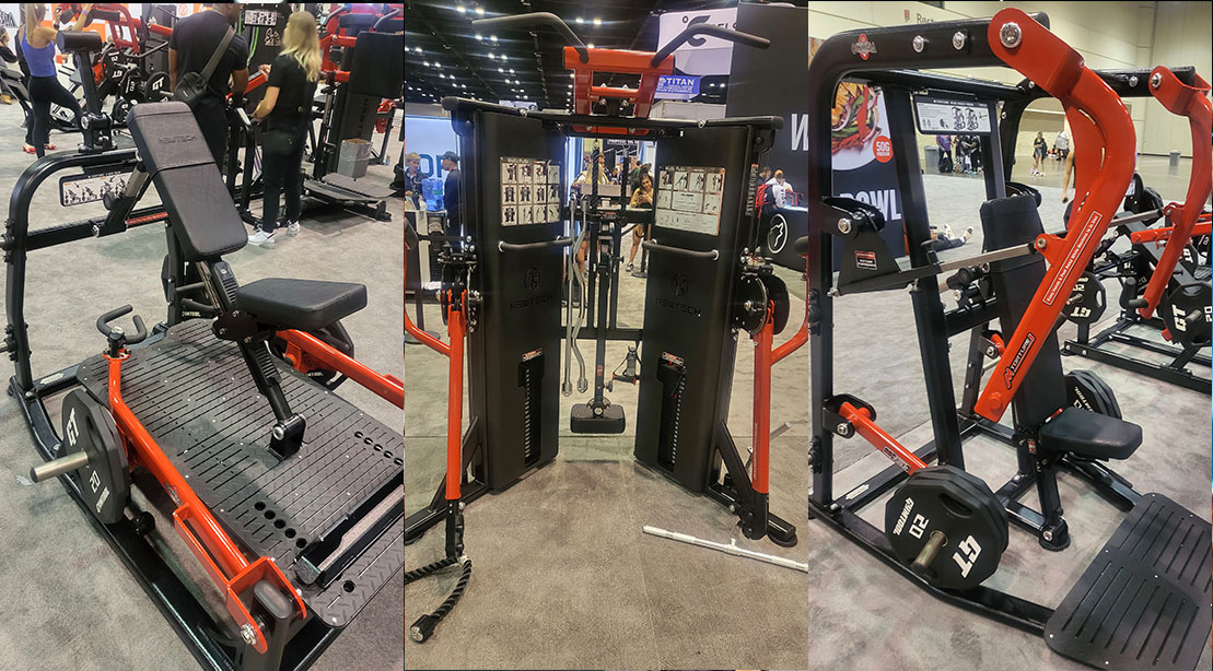 Newtech Flexes It's Equipment at the 2023 Olympia Fitness Expo