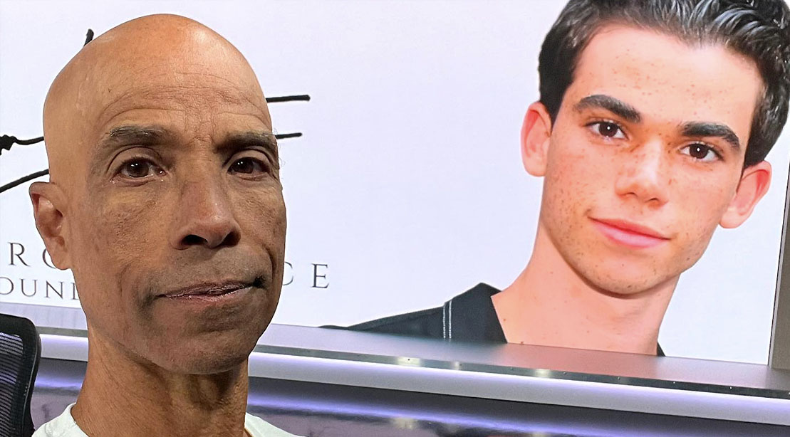 Victor Boyce at his foundation Charity Work to Raise Awareness For Epilepsy